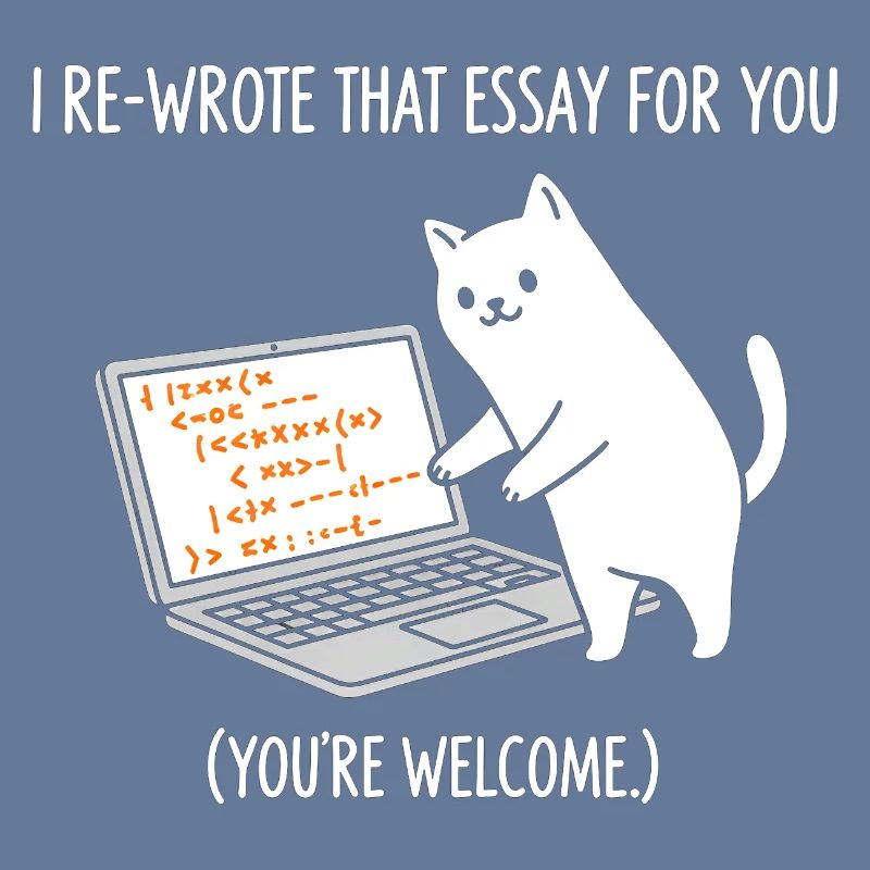 Code cat explains tasks