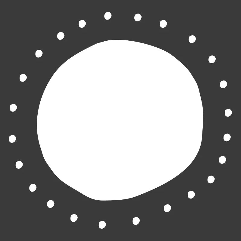 Kreis Punkte Form