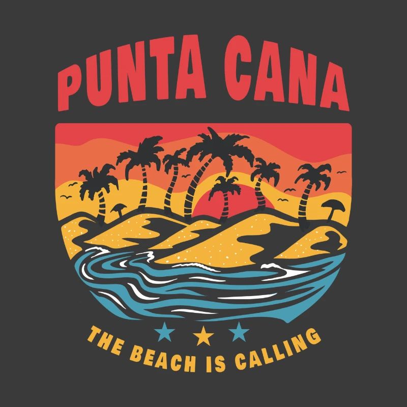Conception de plage de Punta Cana