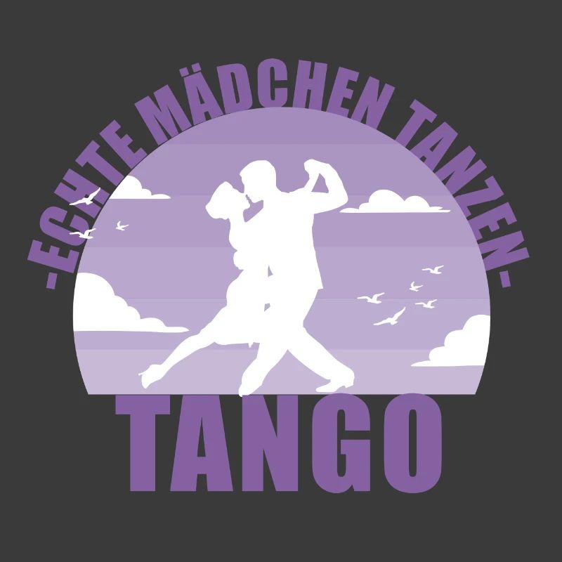 Echte Mädchen tanzen Tango! Tänzerin Geschenk