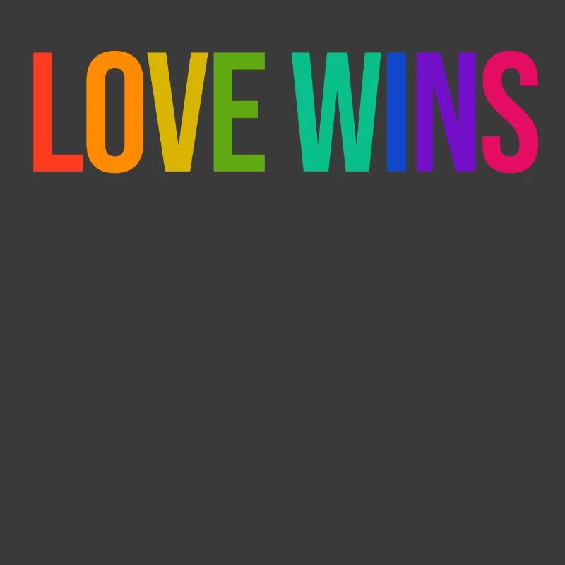 Rainbow Lgbt Equality Statement Pride