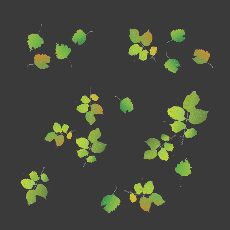Spring Leaves Pattern