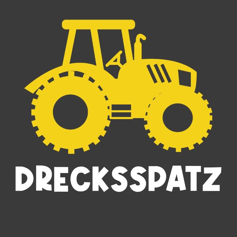 Traktor Bauer Feld Ackerbau Statement Biobauer