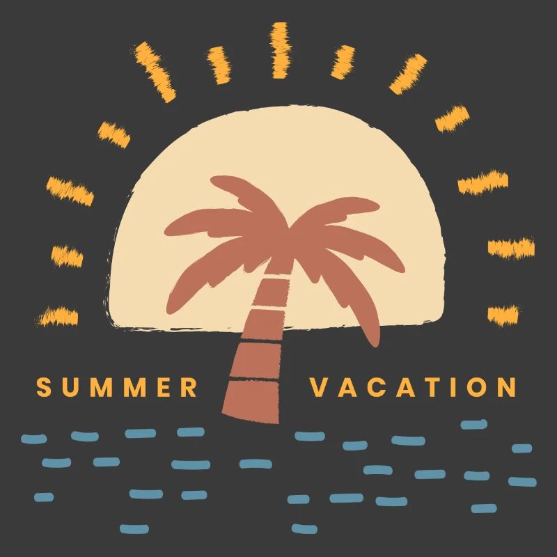 Sunset Palm Vacation Logo