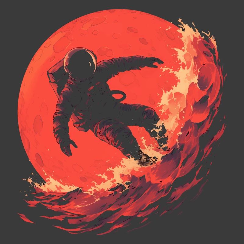 Astronaut Surfer