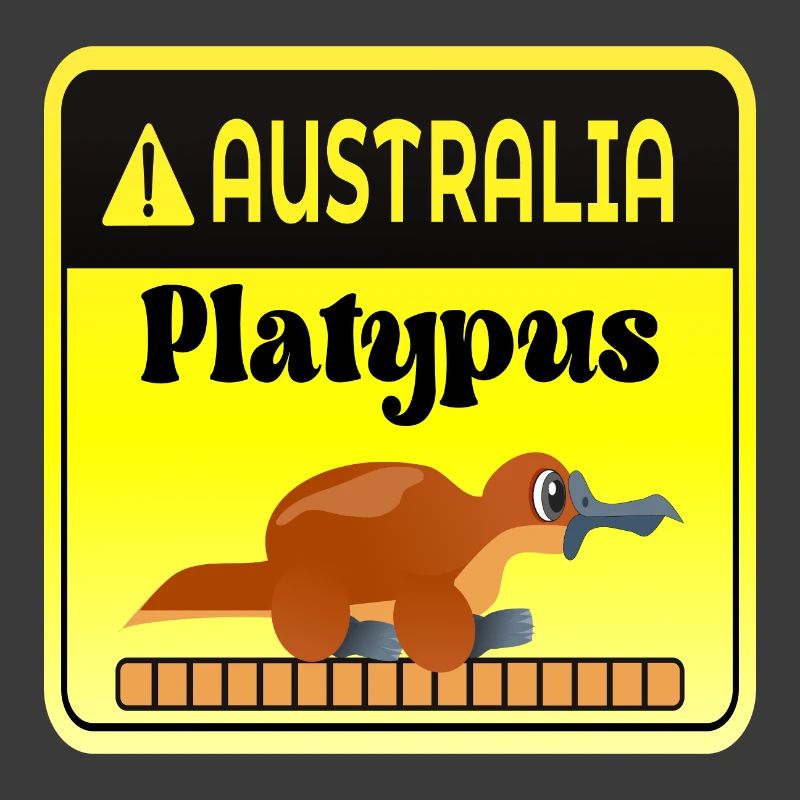 Australia Platypus Warning - Mammals