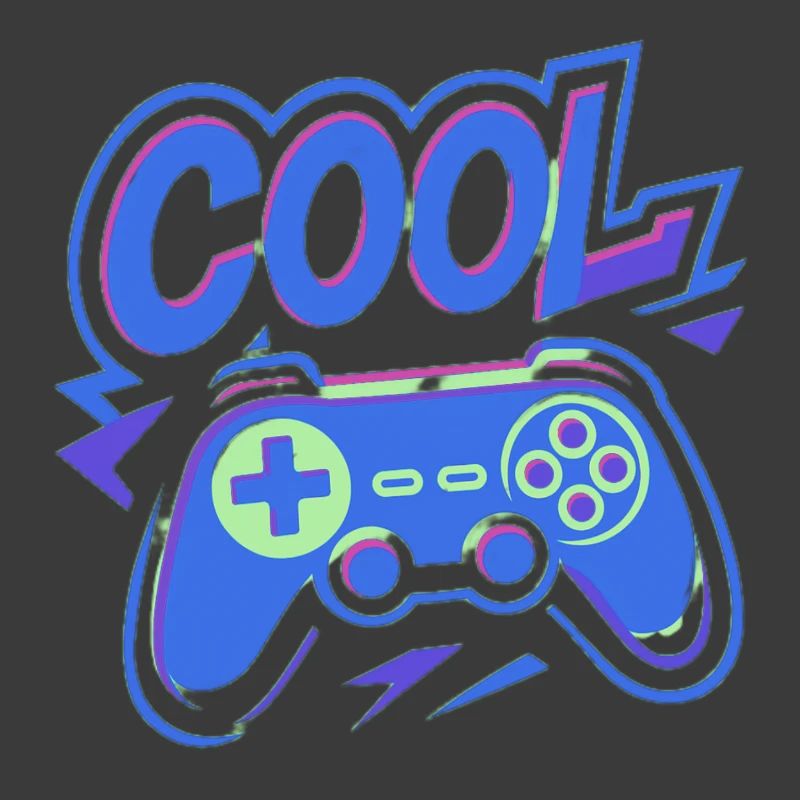 Neon Gaming Controller