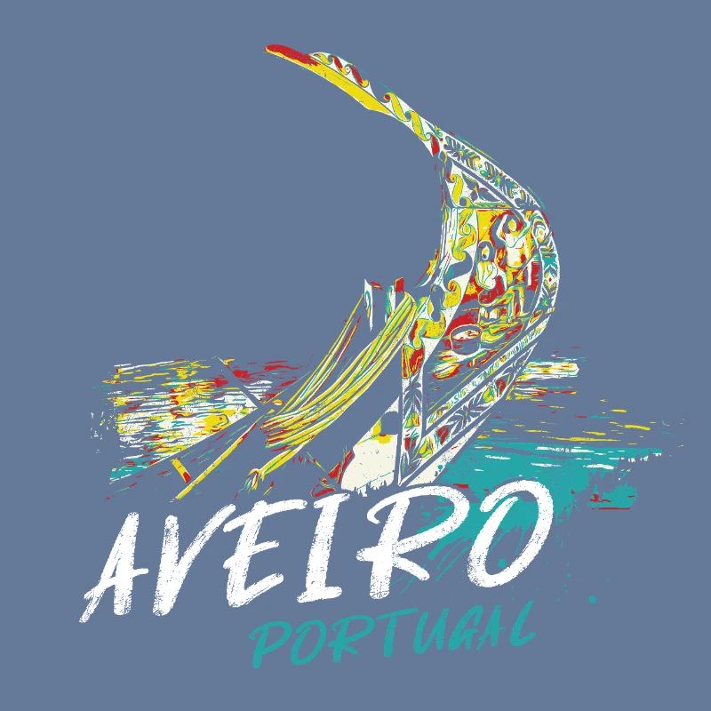 Bugboot moliceiro Aveiro Illustration
