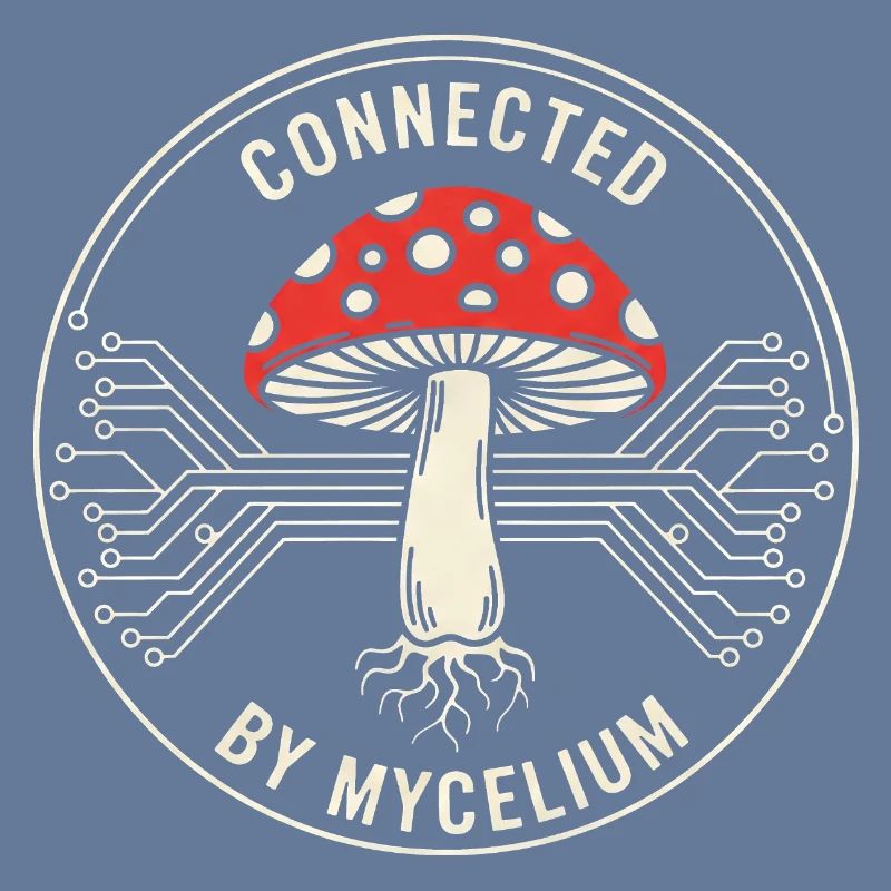 Mycelium Toadstool Network Biology Technology Nature