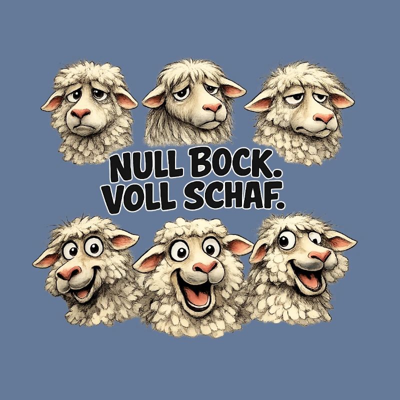 Schaf-Quintett: Null Bock Voll Schaf
