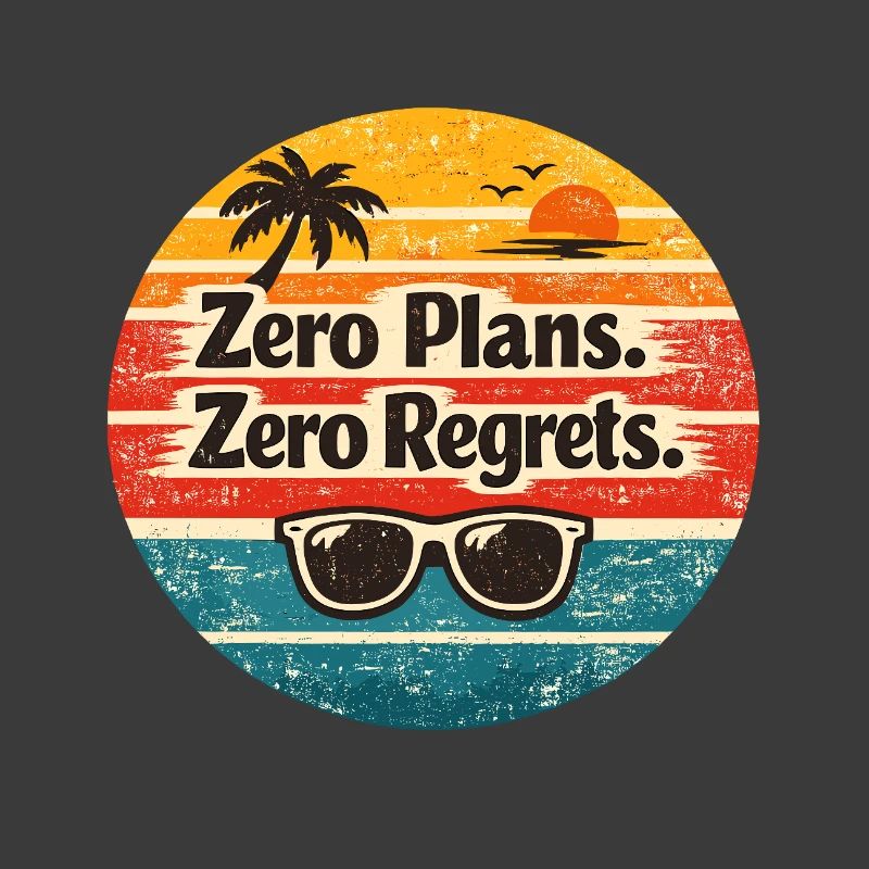 Strandvibes – Zero Plans Zero Regrets