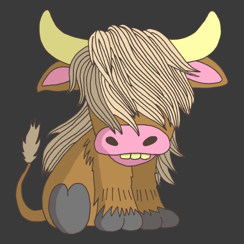 Long-haired cow