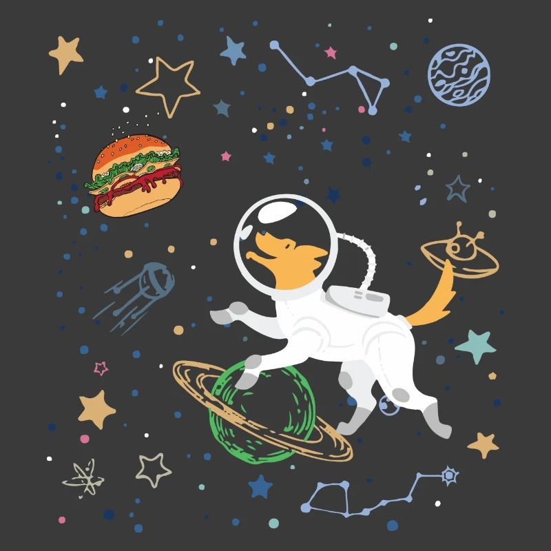 Explorateur de l’espace avec l’astronaute Fox