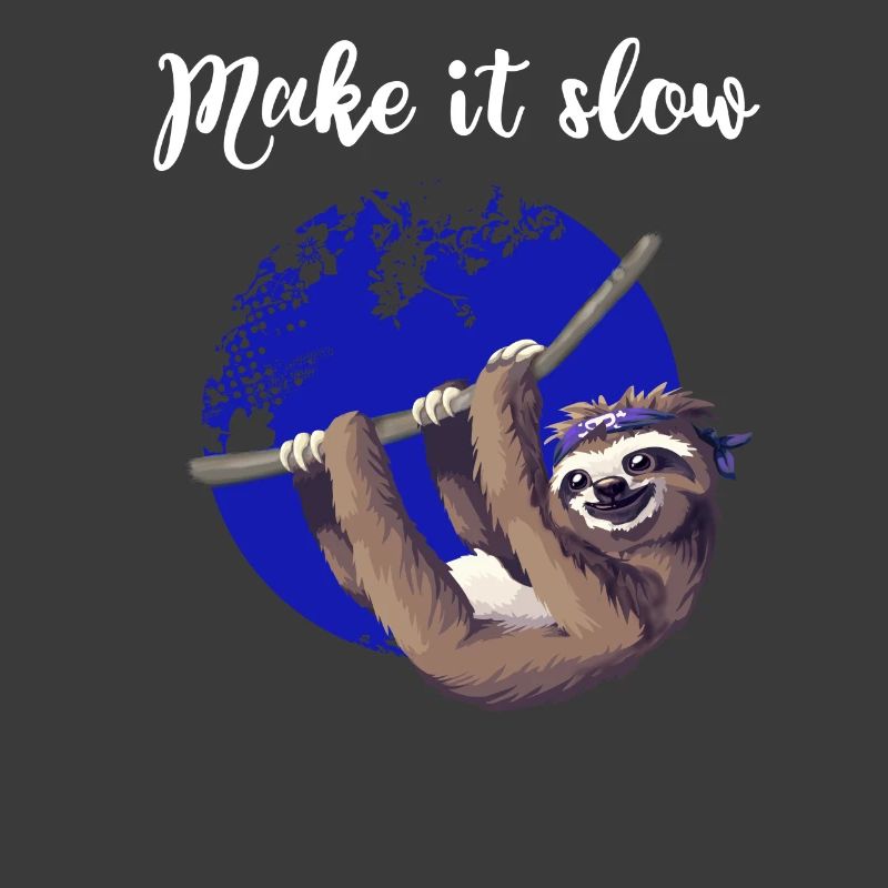 sloth make it slow sloth slow nerd pc chill