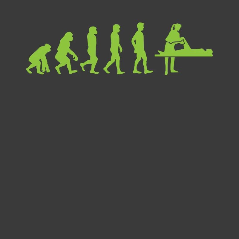 Evolution - Physiotherapeutin - Lustig - Geschenk
