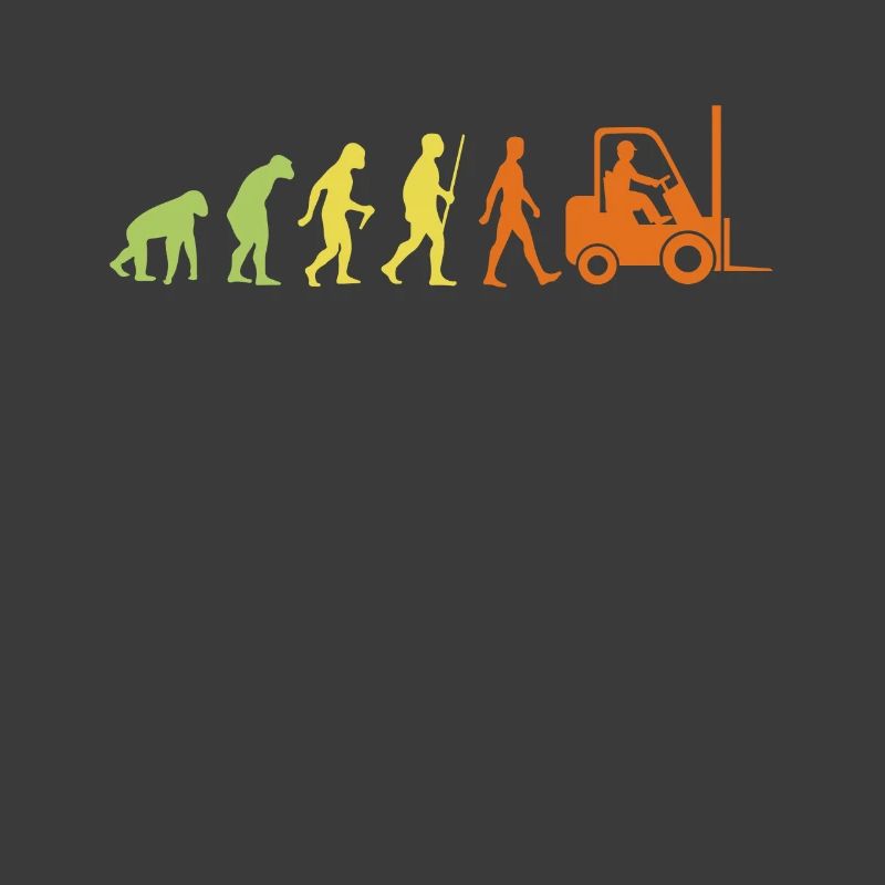 Evolution zur Gabelstapler-Arbeitskraft