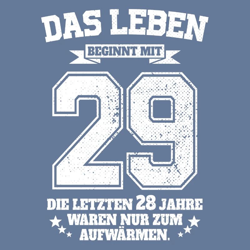 29. Geburtstag Geschenk Das Leben Beginnt Mit 29