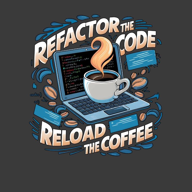 Programmers generate code from coffee