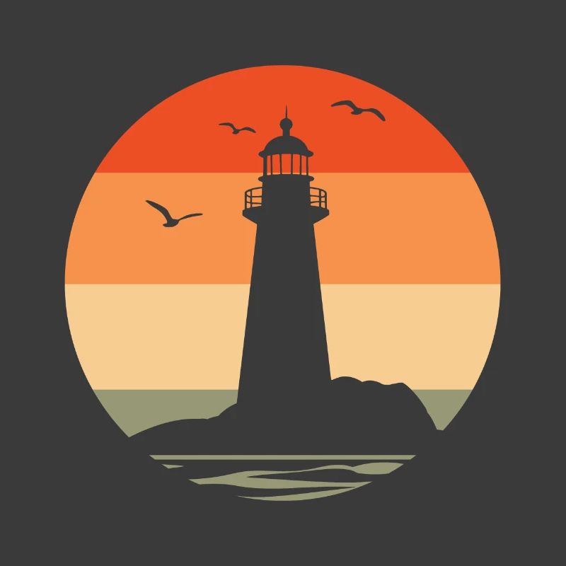 Lighthouse at sunset
