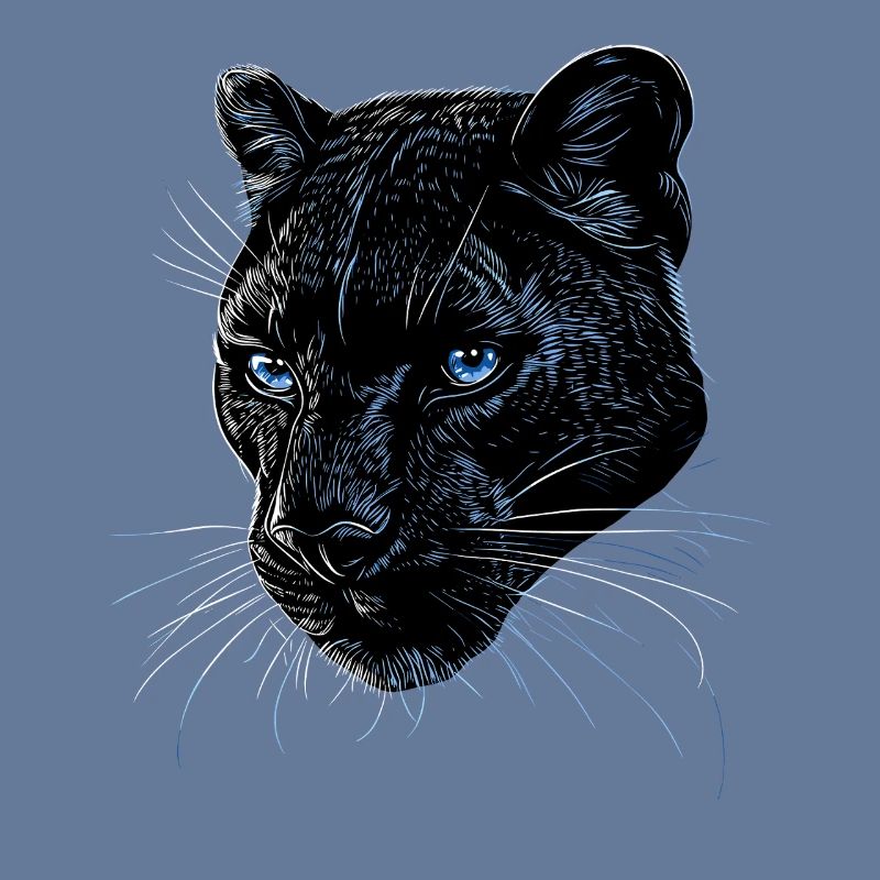 Panthère Léopard Grand Chat Mignon Gros Chat Panter