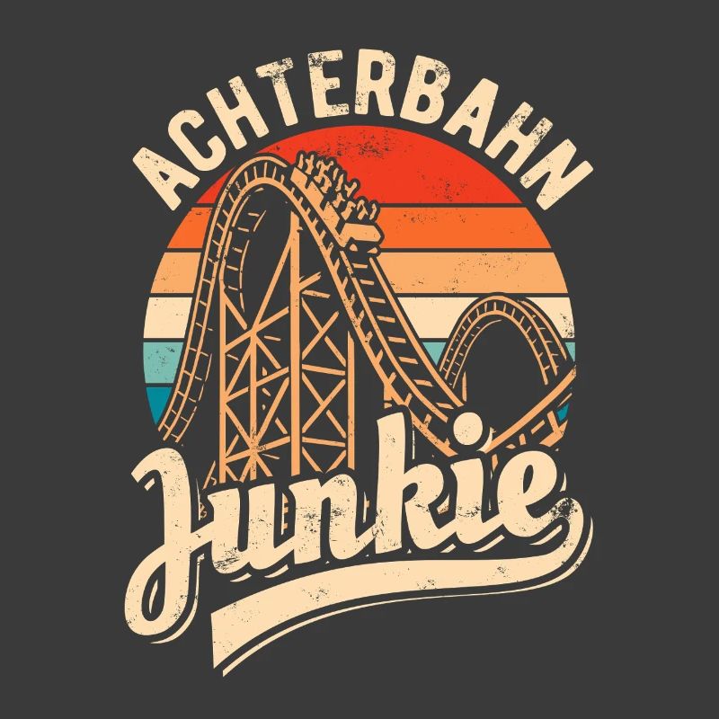 Roller Coaster Junkie - Adrenaline Fan - Looping