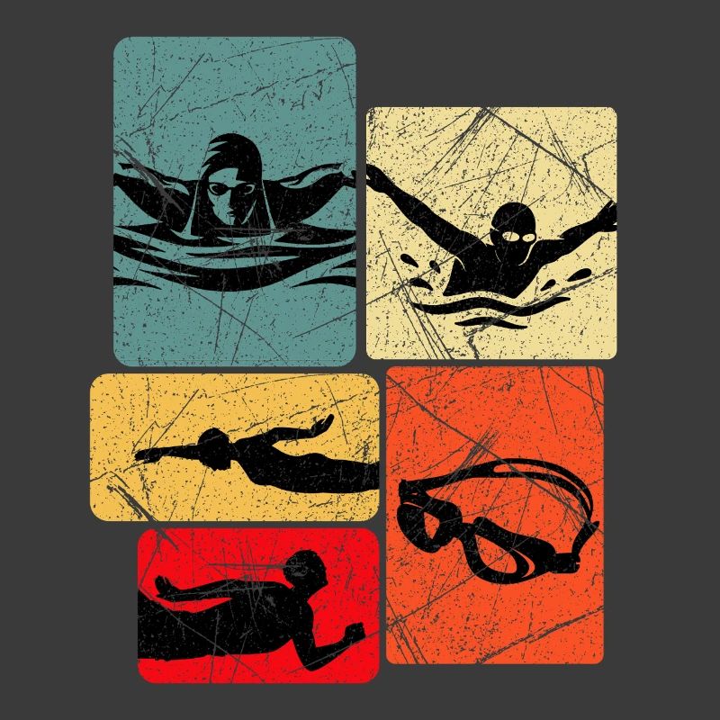 Vintage Float Silhouettes Pattern