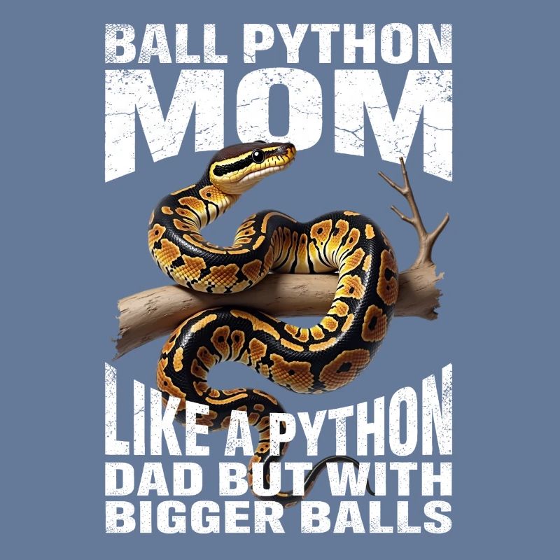 Königspython Mom Mama Schlangen Terrarium Python
