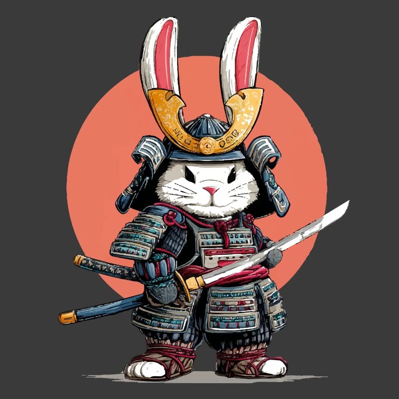 Bunny Samurai Warrior