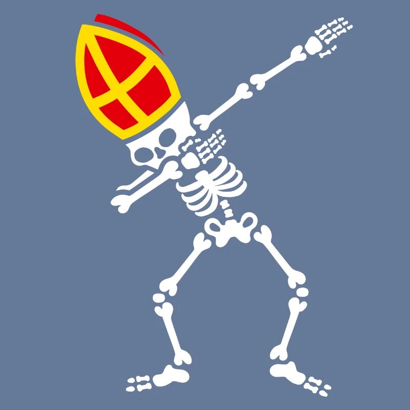 Dab Sinterklaas dab squelette Saint dabbing dabbing
