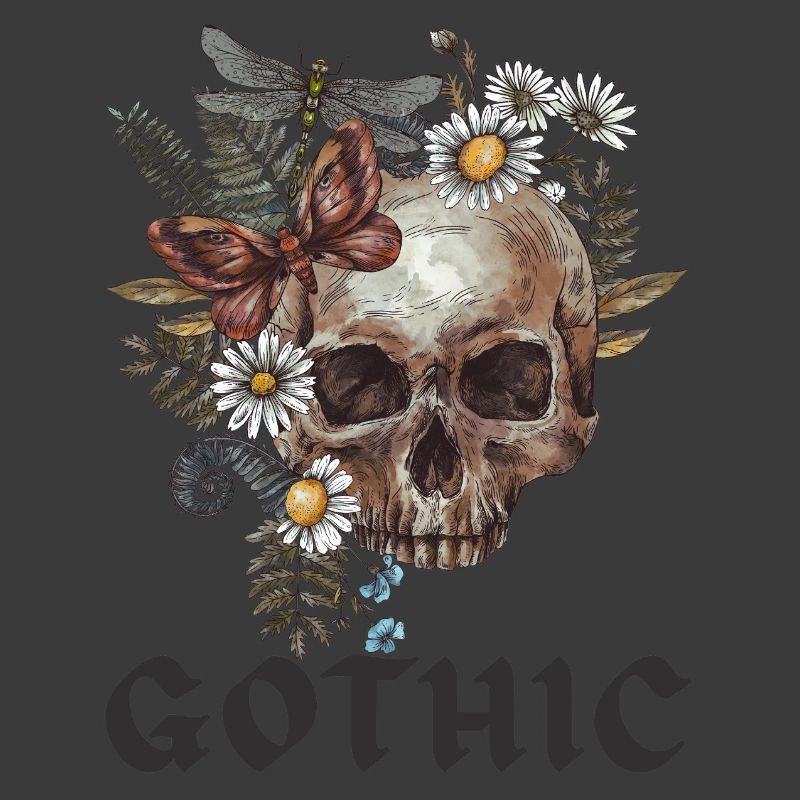 Crâne Gothic Black Edition