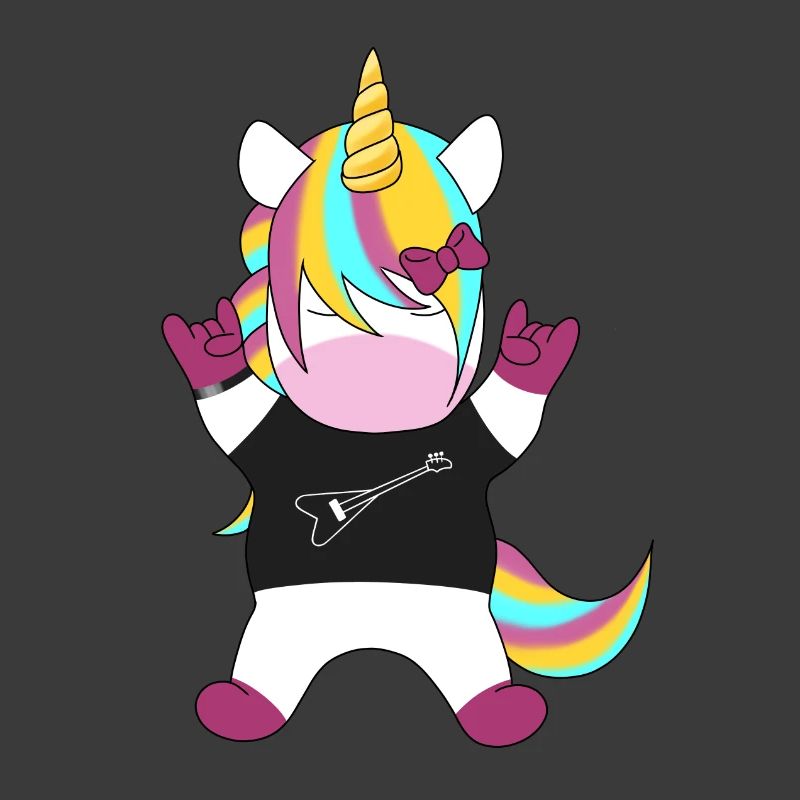 Regenbogen-Einhorn Rocker