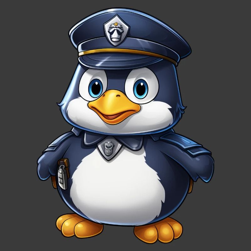 Penguin Policeman