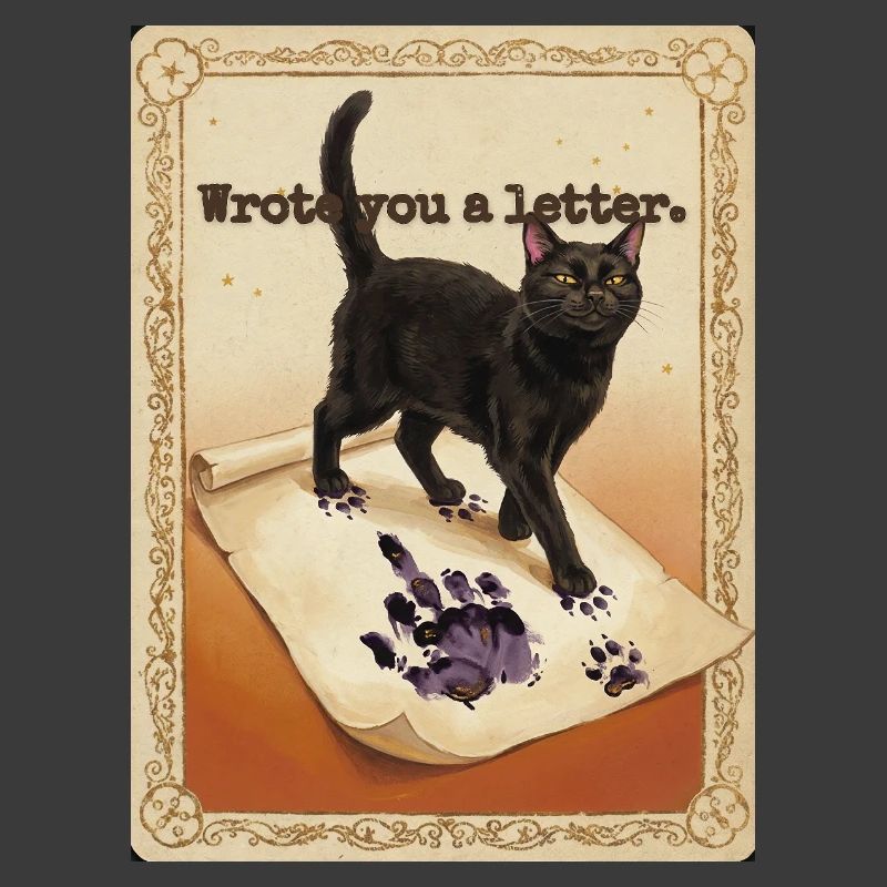 Ich habe dir einen Brief geschrieben, Katze
