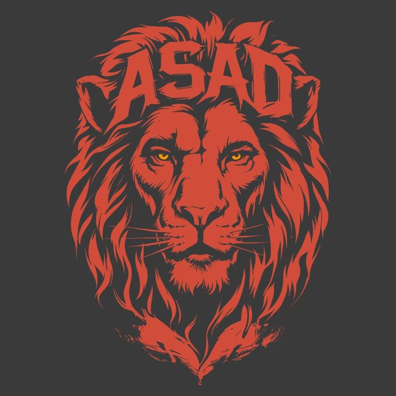 Roter Löwe ASAD Imperious Head