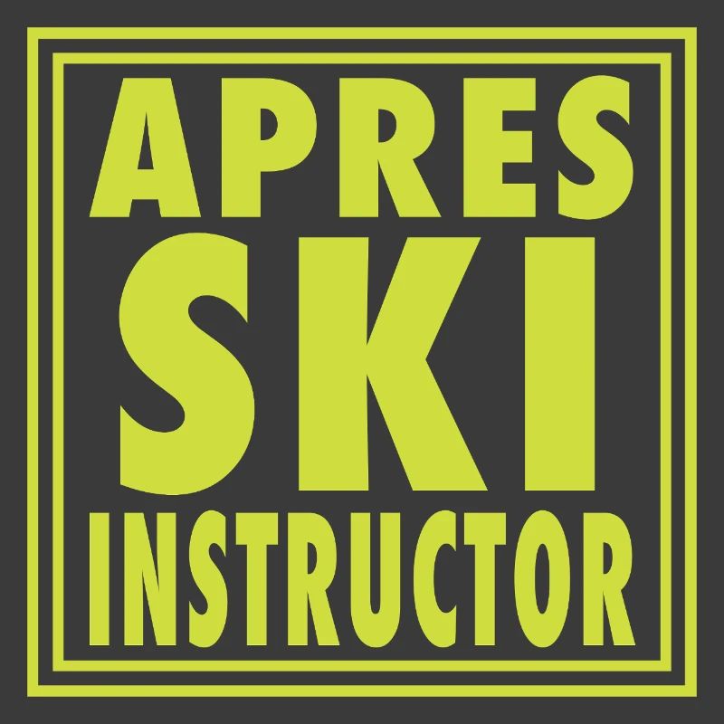 Conception de moniteur d’après-ski