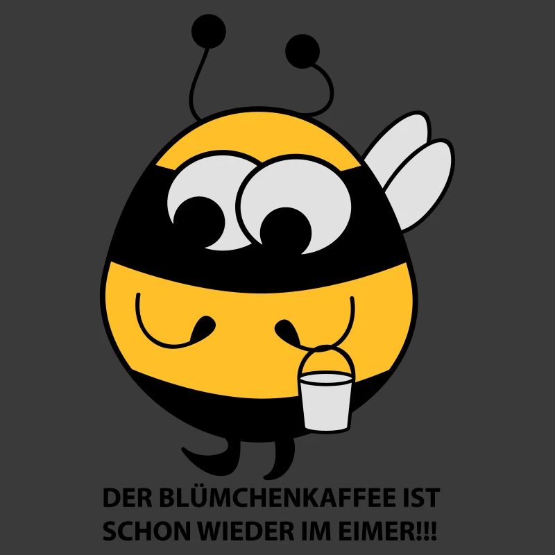 Biene mit Eimer