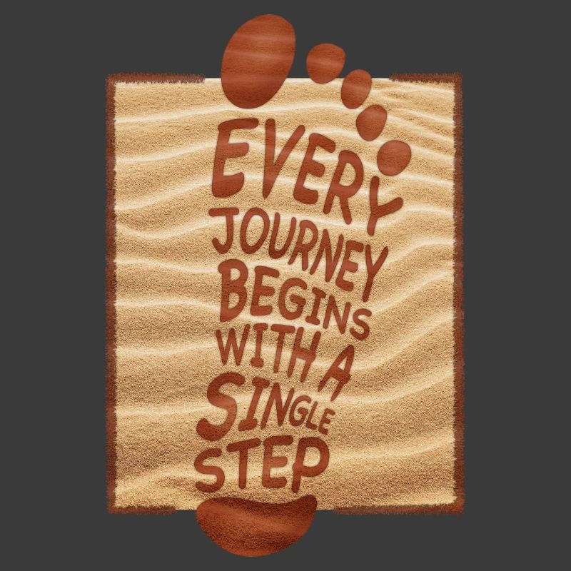 Every journey begins with a single step summer