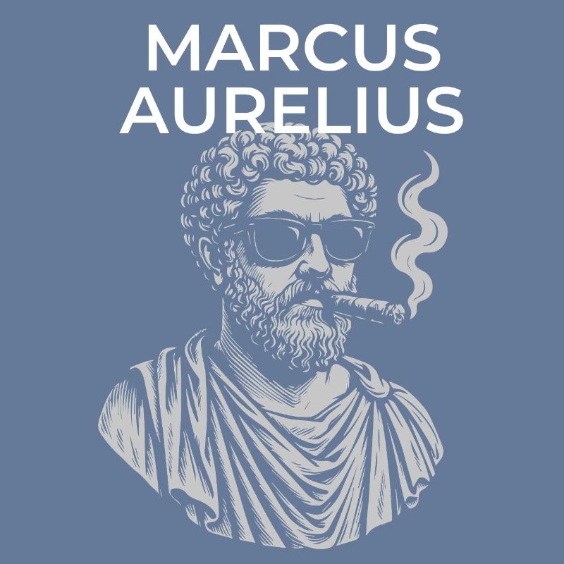 Marcus Aurelius Classical Philosopher Portrait 