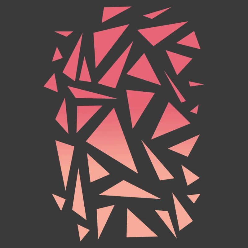 Triangle Pattern - Pink Gradient