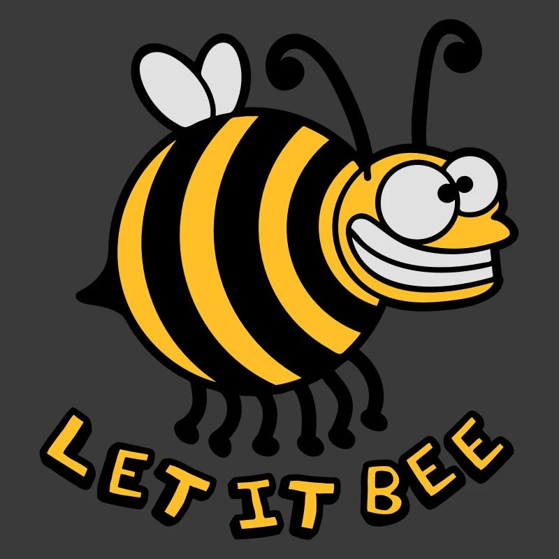 Thick crazy bee let it bee