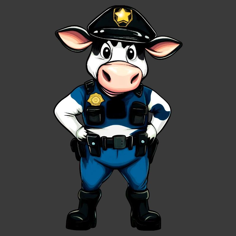 Kühe Polizei