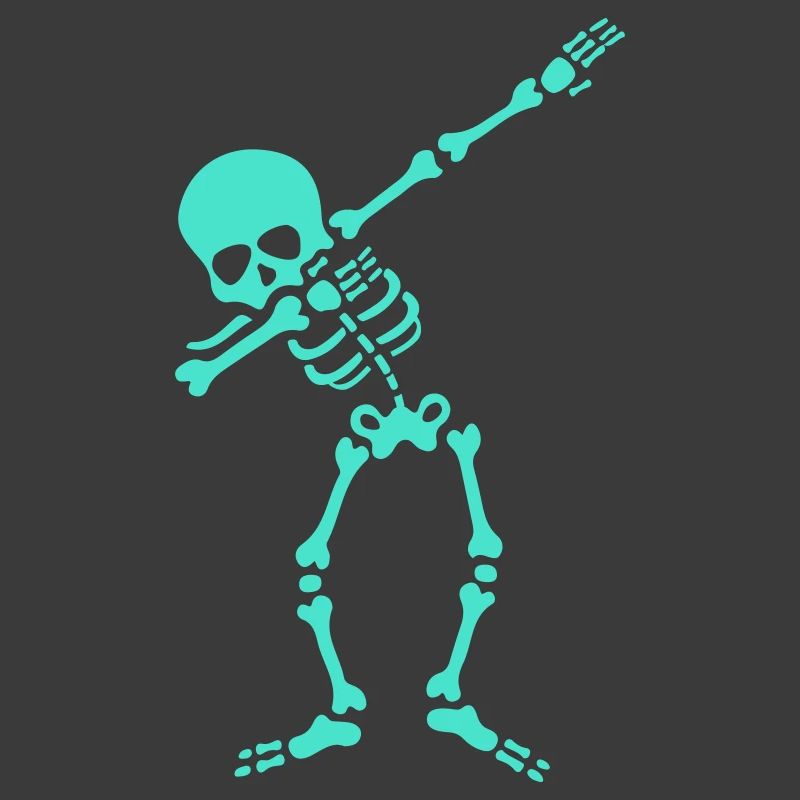 Skelett Dab Dabbing
