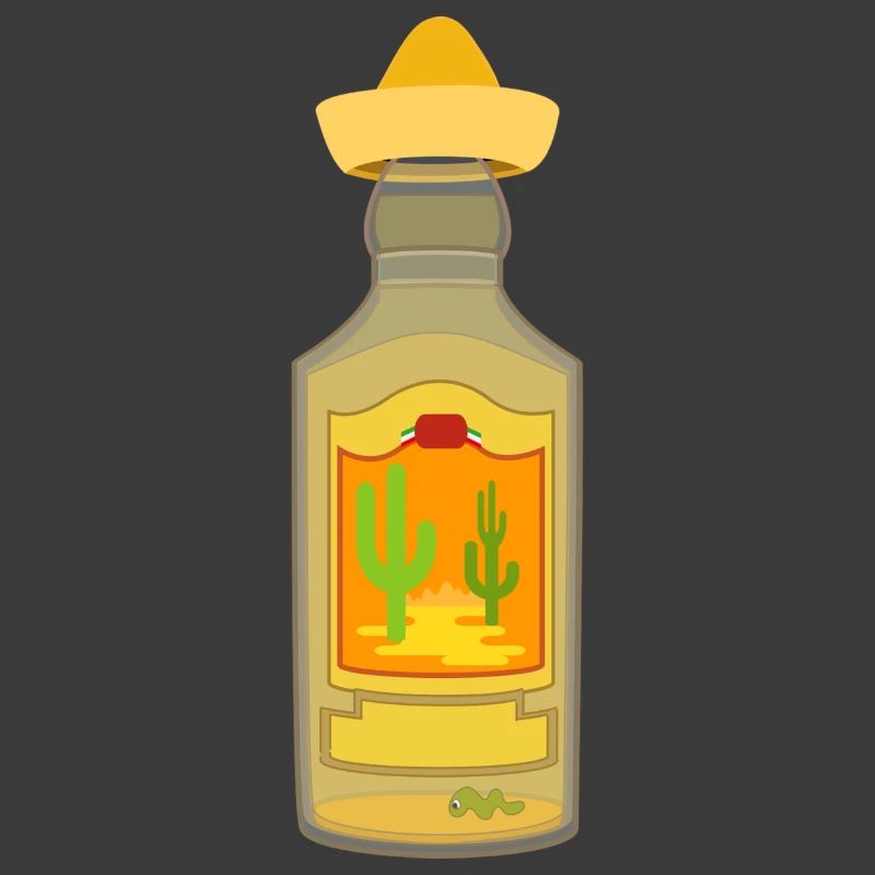 Tequila Bottle Mexico