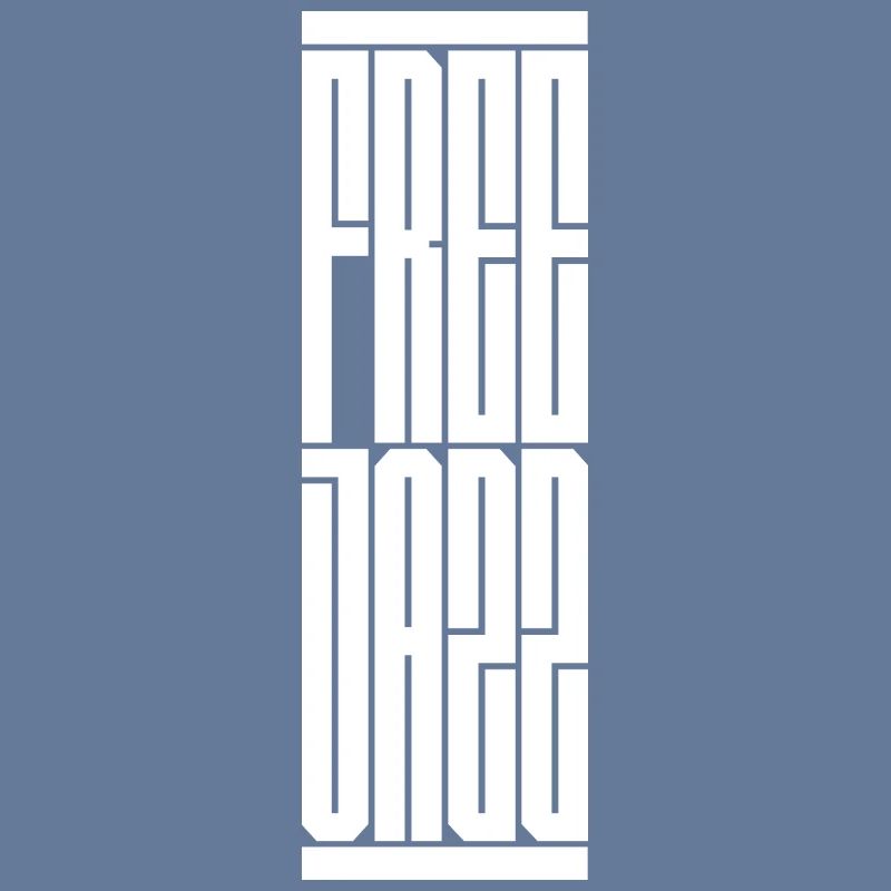 Conception typographique de jazz libre. Cadeau idéal pour le moderne