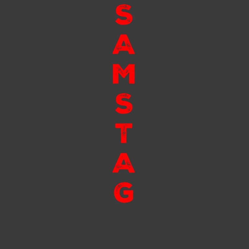 Samstag - rot