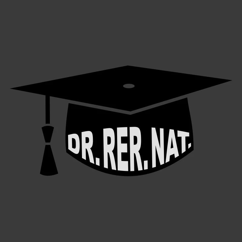 Doktor - Doktorhut - Studium - Geschenk - Dr. rer.