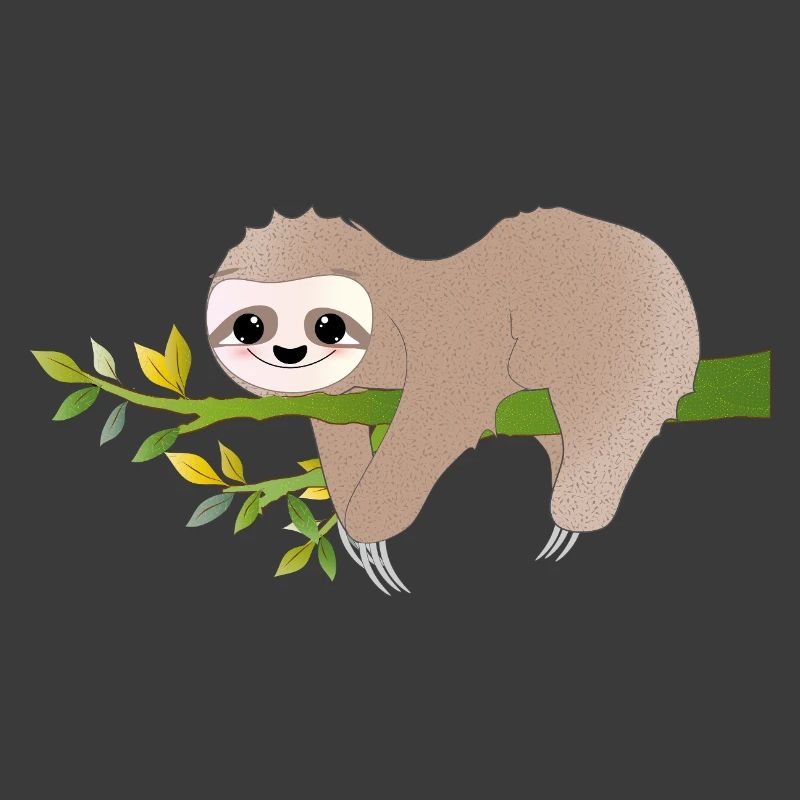 Relaxed Sloth – Charming Relax Motif