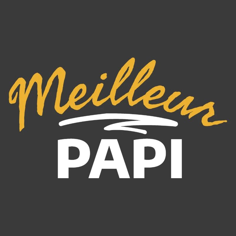 Design Papi avec Message Humoristique