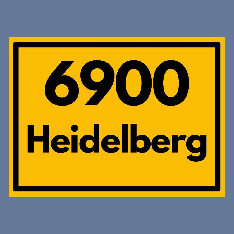 OLD POSTCODE POSTCODE RETRO 6900 HEIDELBERG