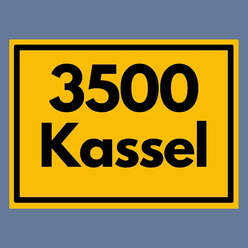 OLD POSTCODE POSTCODE RETRO 3500 KASSEL LÖWENSTADT